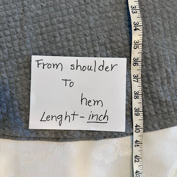 New Lularoe Dress 1XL/2XL Nicole Fit Flare Textured Jacquard Career Gray - Picture 6 of 9